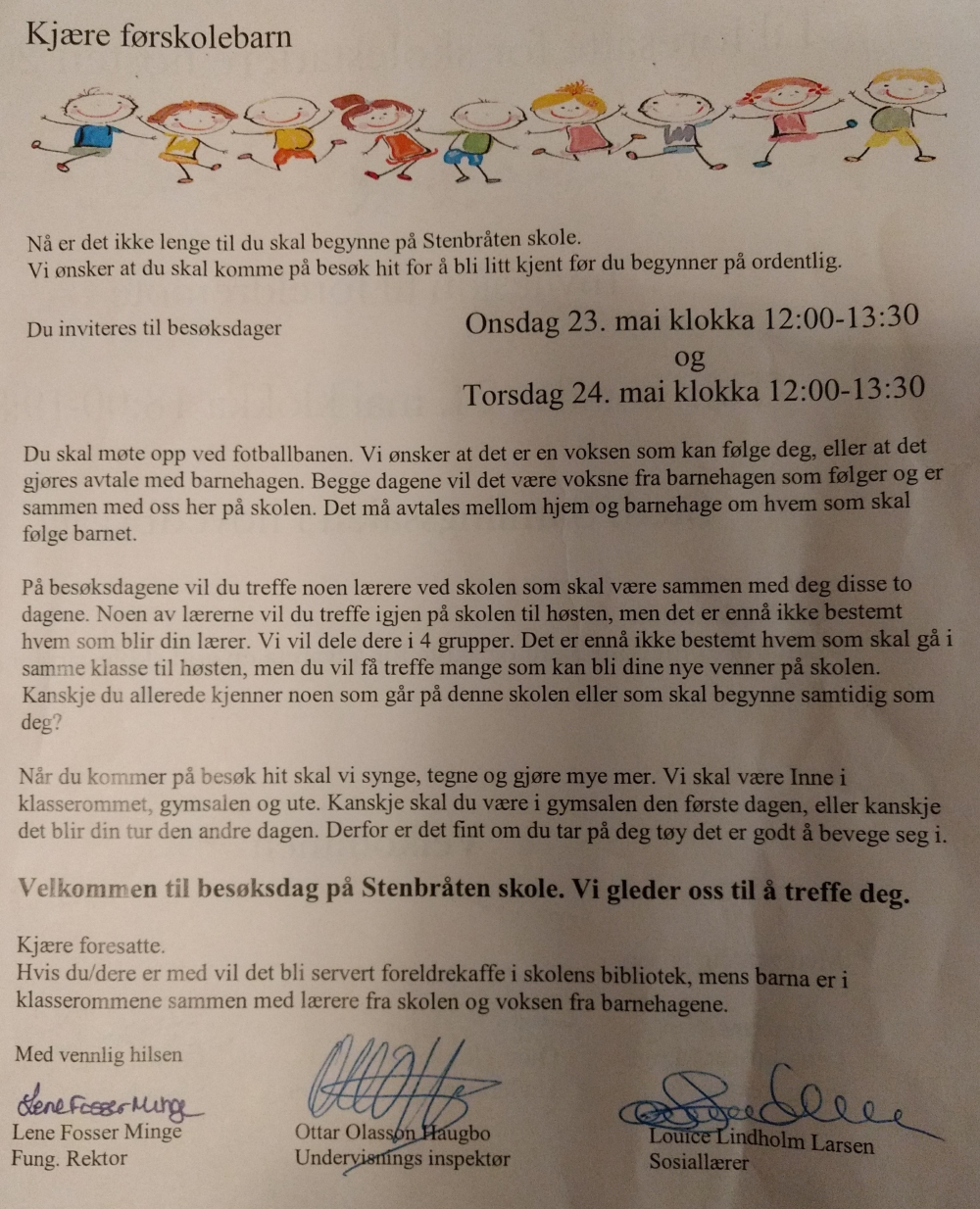 Førskoledager